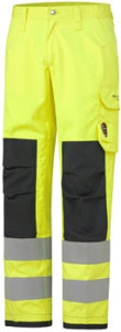 Helly Hansen Broeken Aberdeen 76475 Vlamvertragend HiVis fluo geel-antracietgrijs(369)